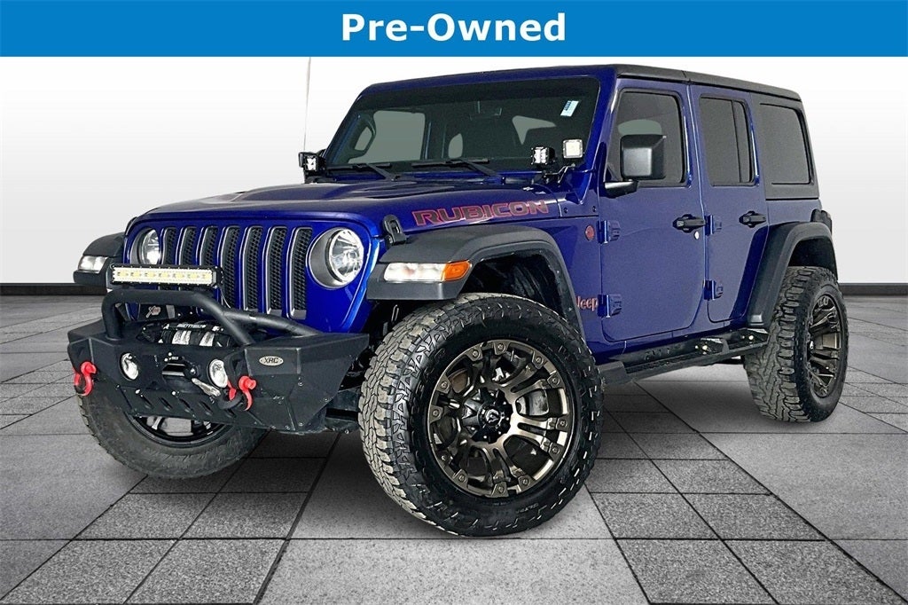 Used 2018 Jeep All-New Wrangler Unlimited Rubicon with VIN 1C4HJXFN7JW312424 for sale in Kansas City