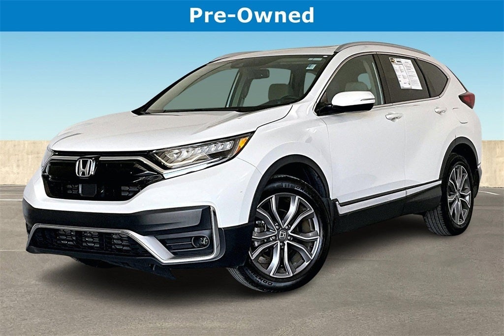 Used 2021 Honda CR-V Touring with VIN 2HKRW2H9XMH666814 for sale in Kansas City