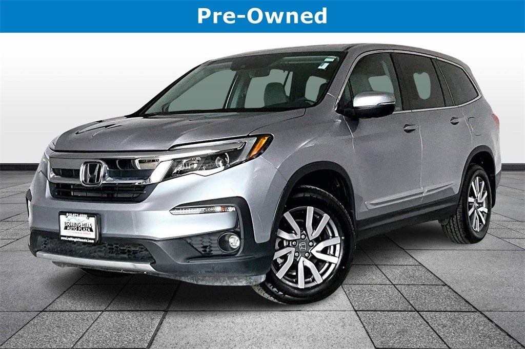 Used 2021 Honda Pilot EX-L with VIN 5FNYF6H59MB054828 for sale in Kansas City